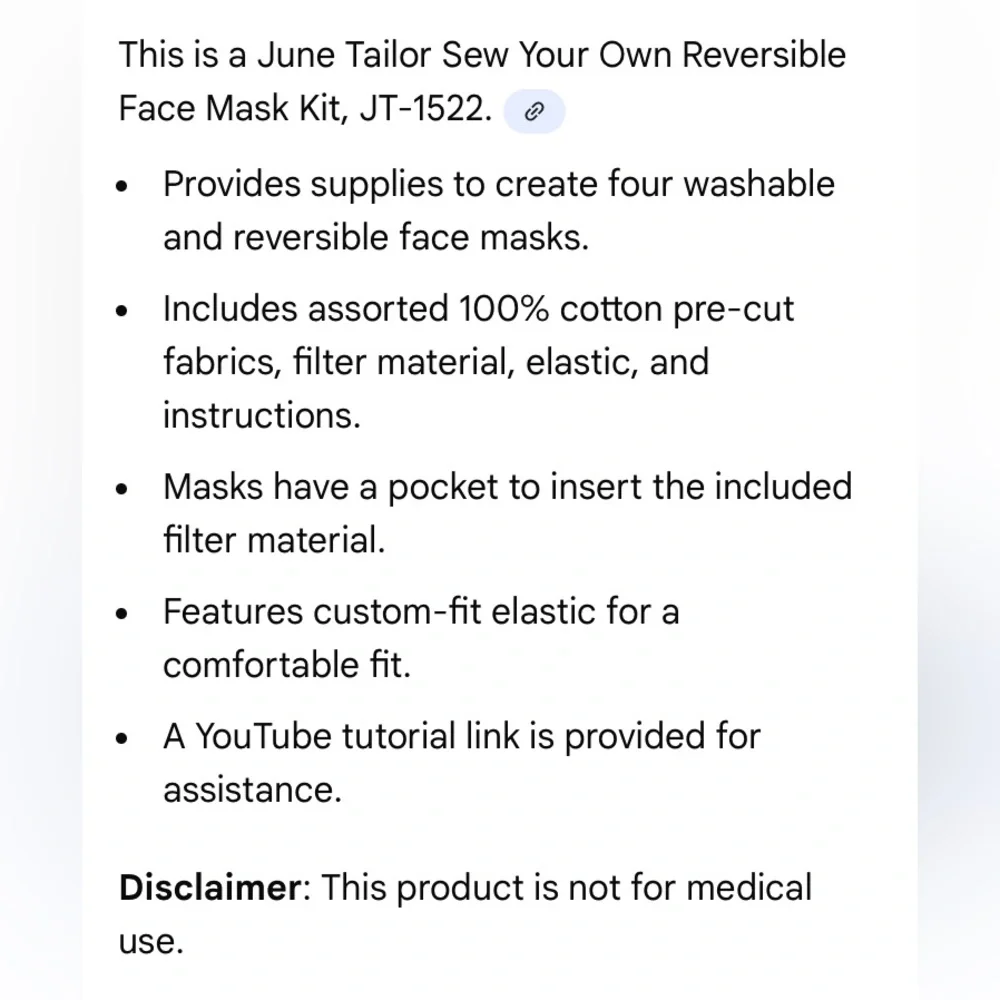Face Mask Kit - Multicolor